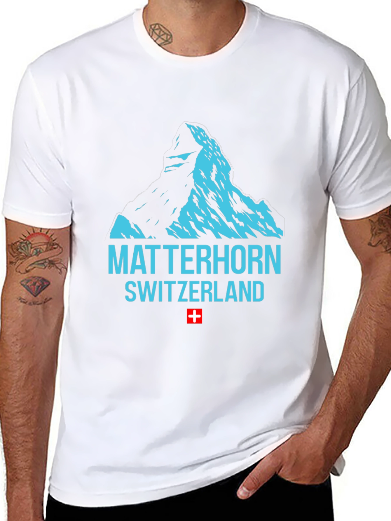 Matterhorn Switzerland T-Shirt - Mountain Design