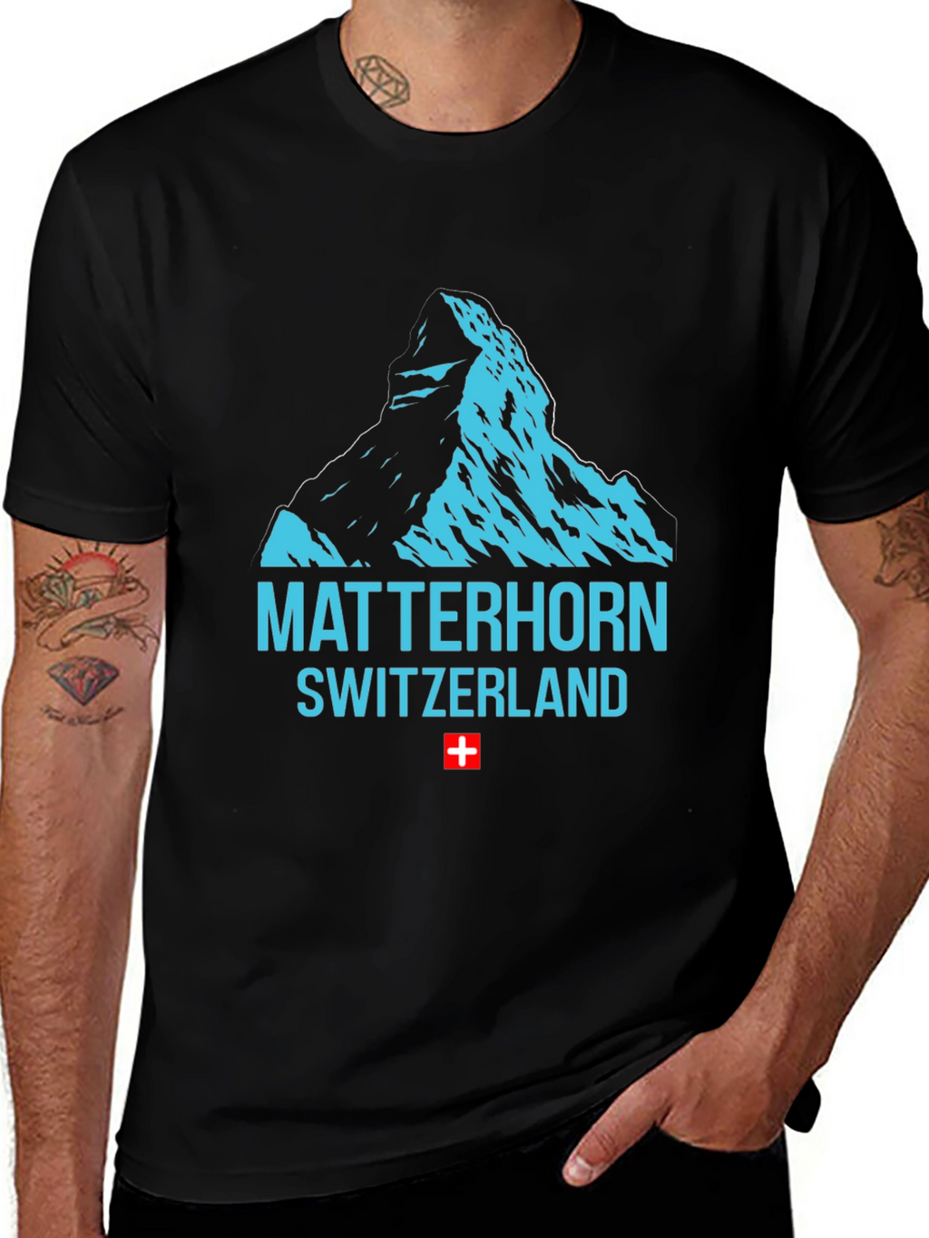 Matterhorn Switzerland T-Shirt - Mountain Design
