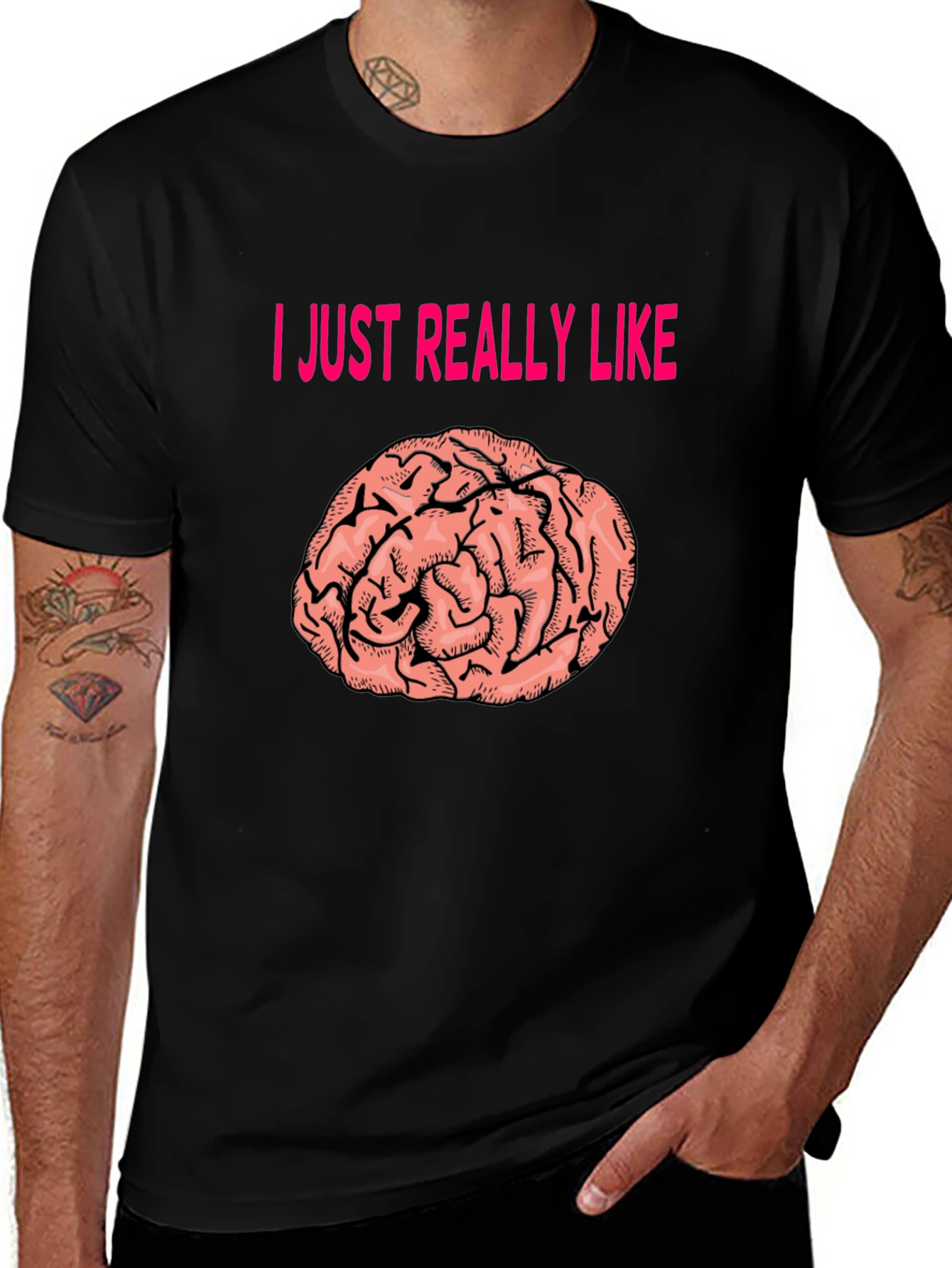I Just Really Like Brains T-Shirt