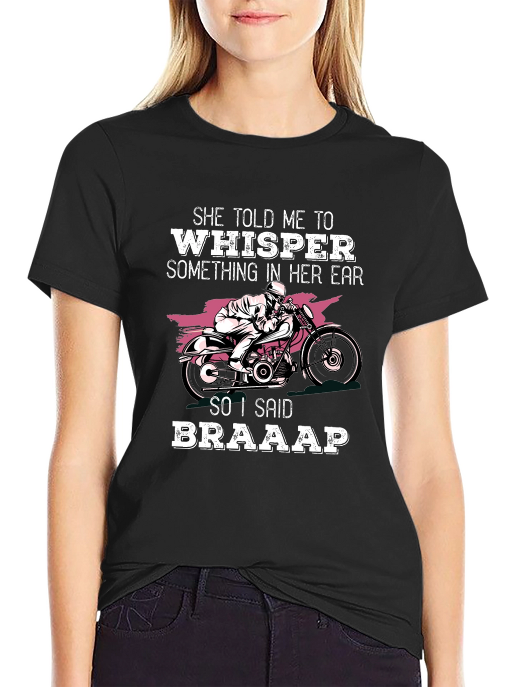 Braaap Motorcycle T-Shirt - Ride On!