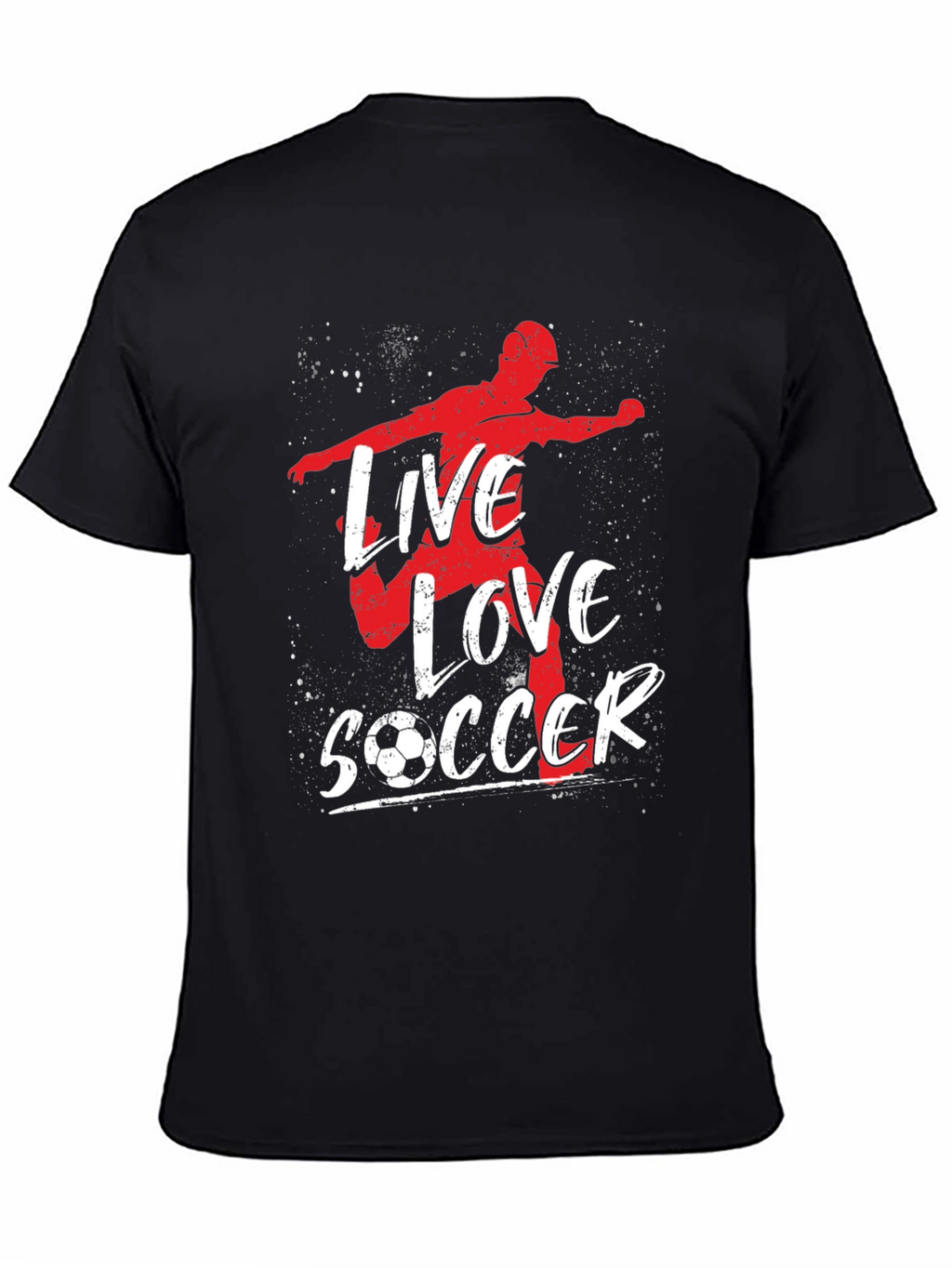 Live Love Soccer Graphic T-Shirt
