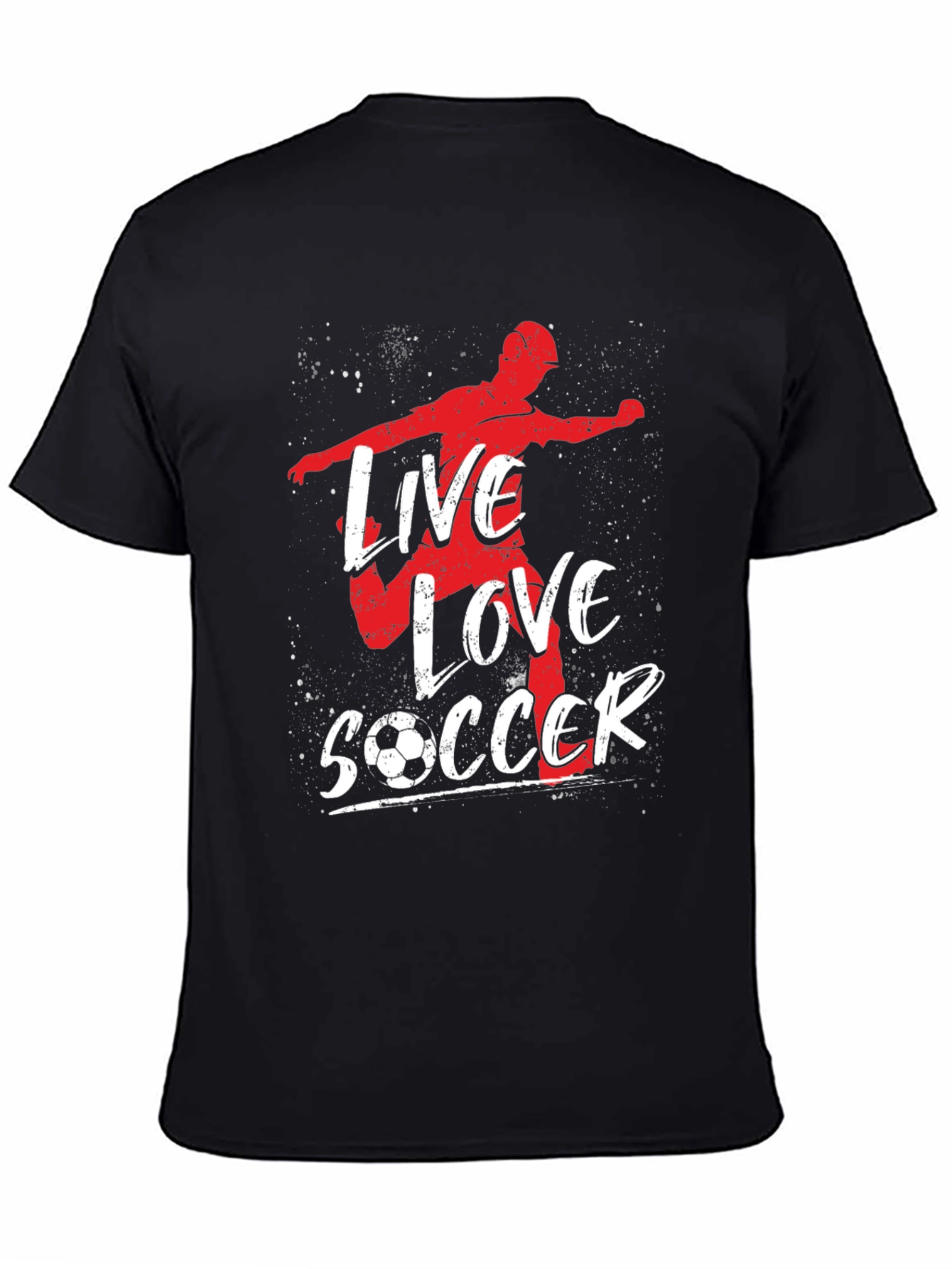 Live Love Soccer Graphic T-Shirt