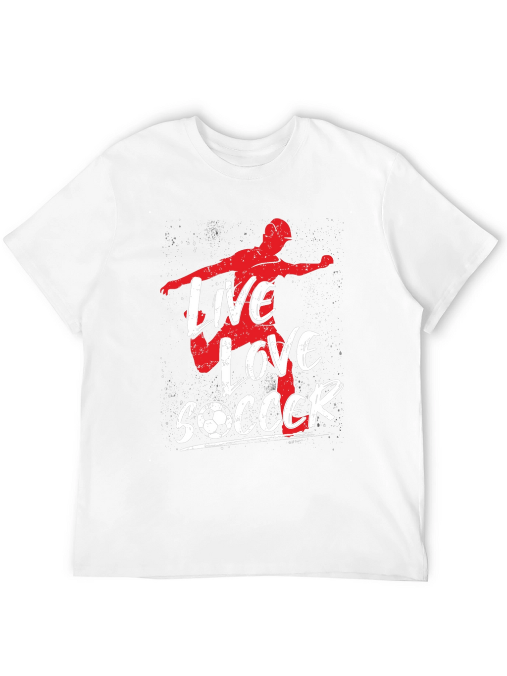 Live Love Soccer Graphic T-Shirt