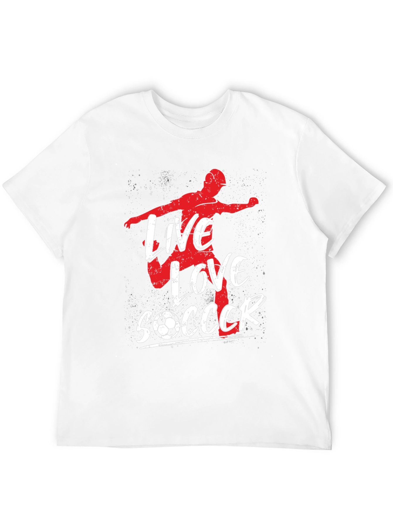 Live Love Soccer Graphic T-Shirt