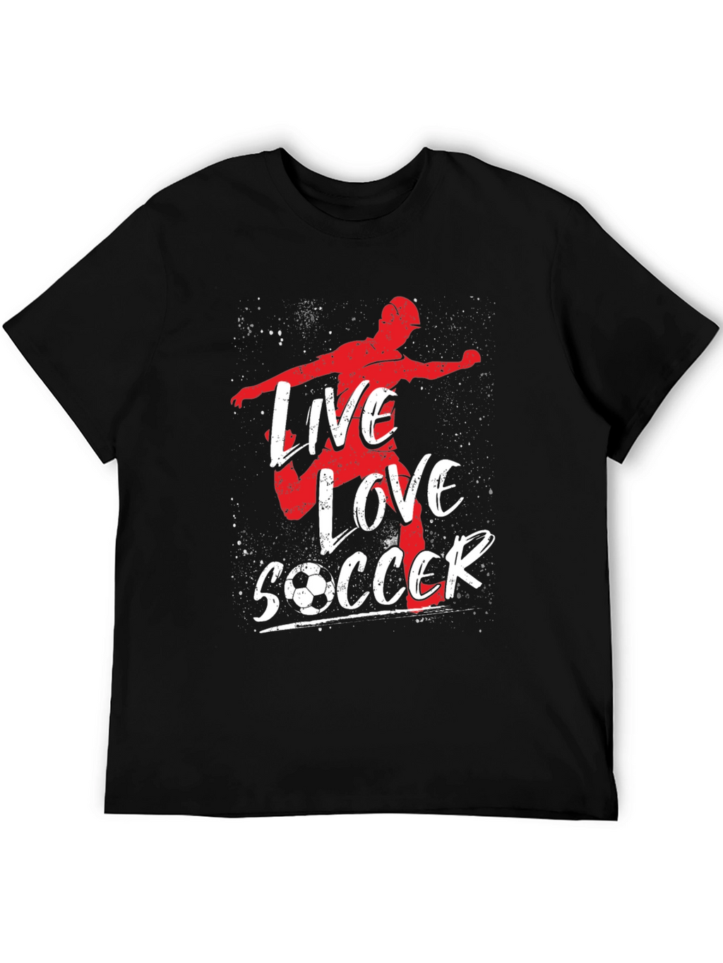 Live Love Soccer Graphic T-Shirt
