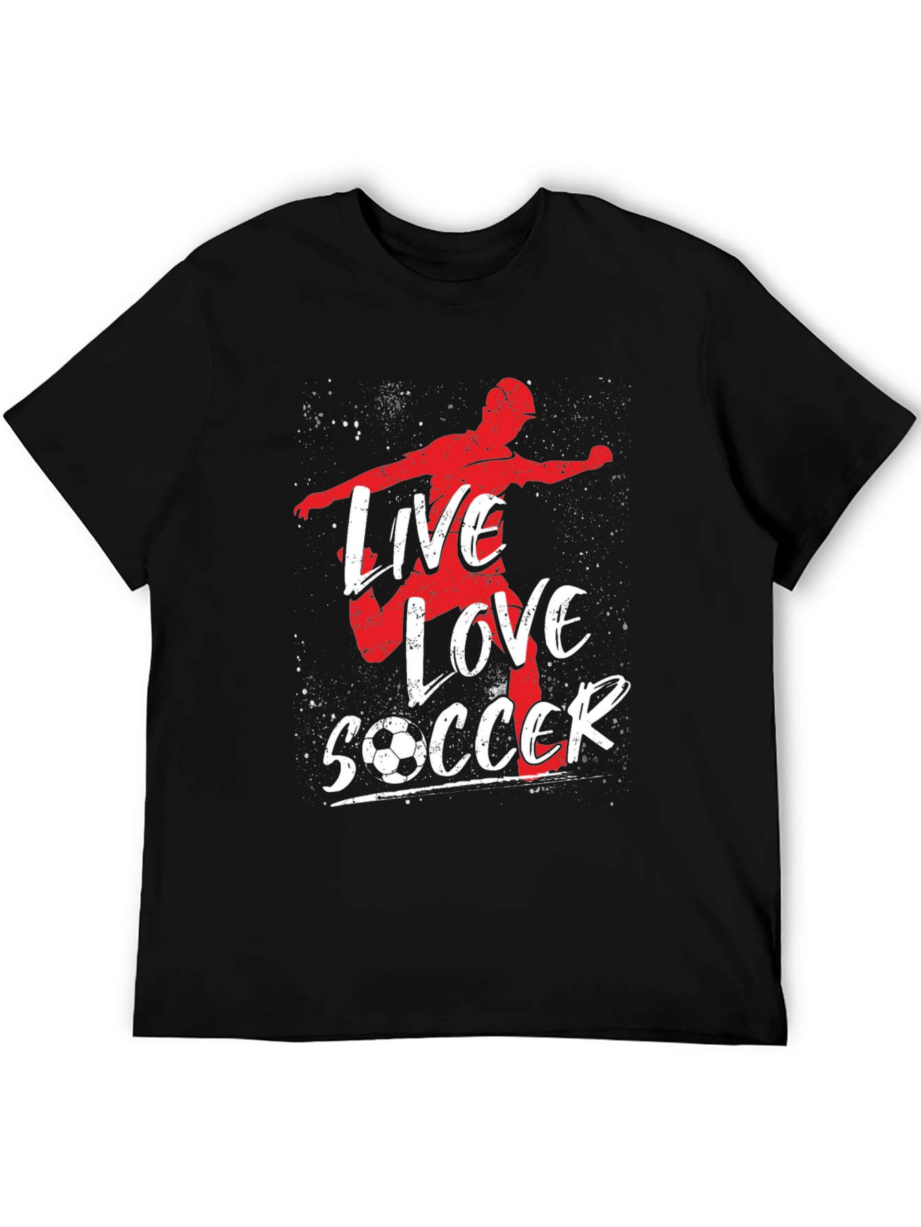 Live Love Soccer Graphic T-Shirt