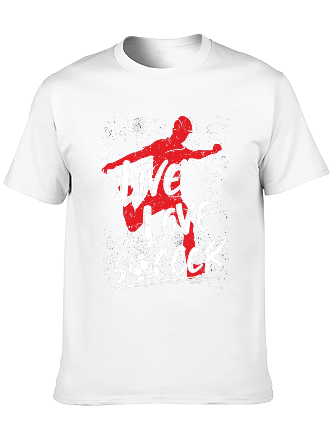 Live Love Soccer Graphic T-Shirt