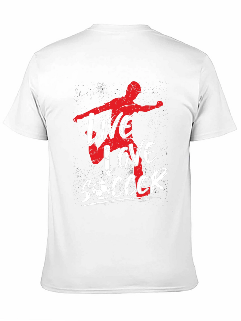 Live Love Soccer Graphic T-Shirt