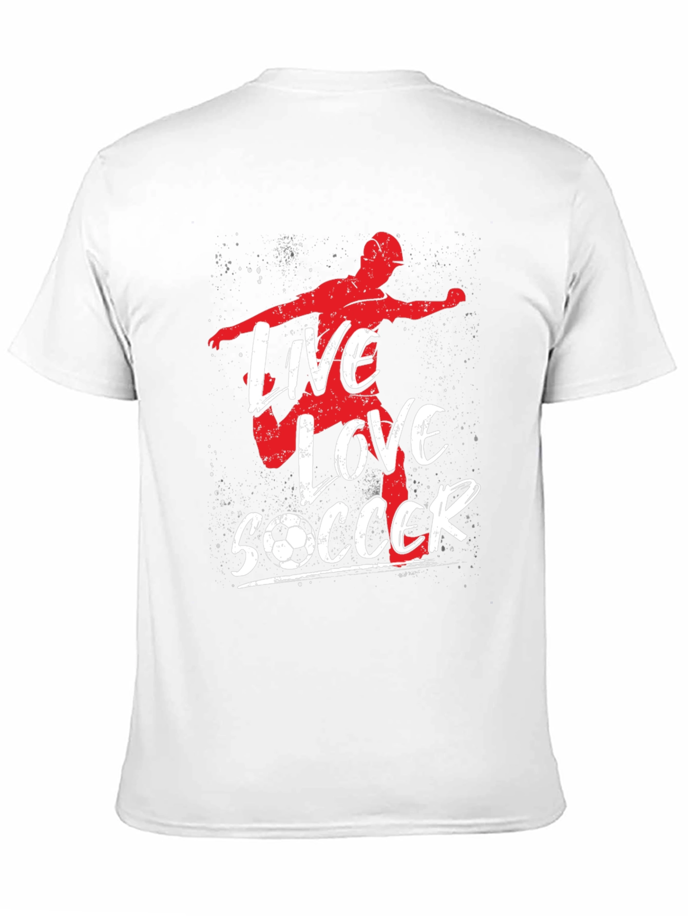 Live Love Soccer Graphic T-Shirt