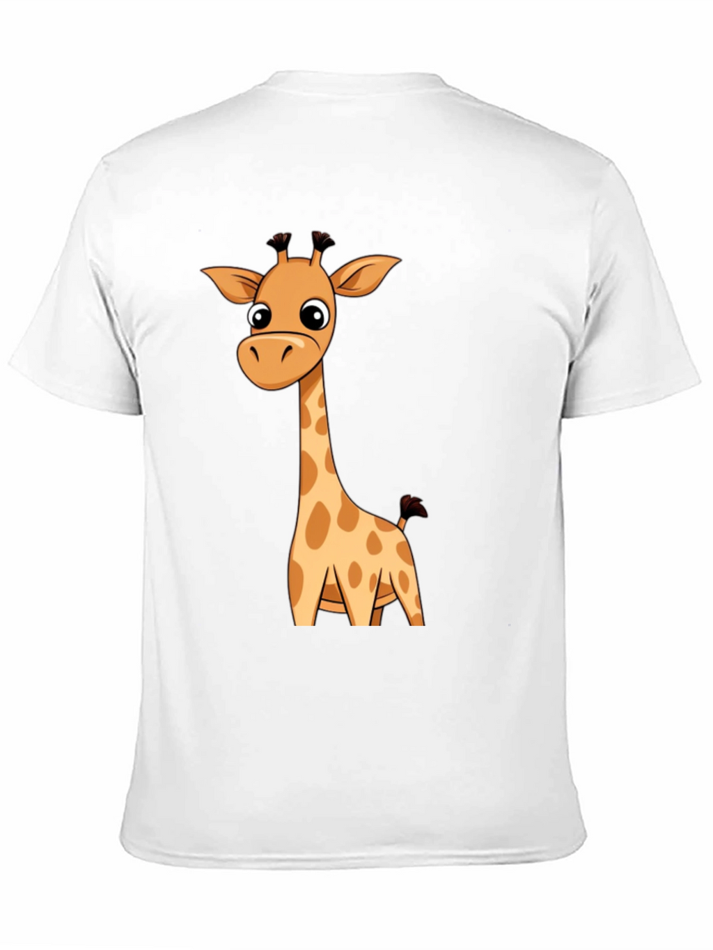 Giraffe Graphic Print T-Shirt