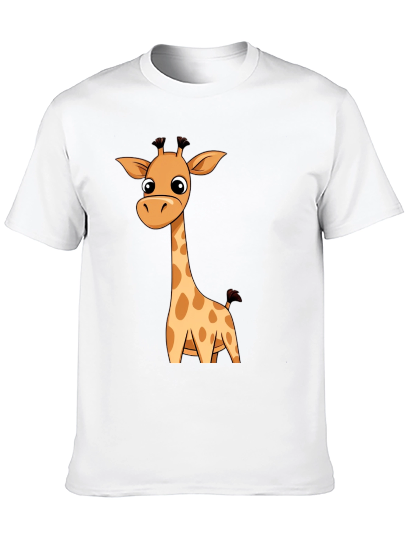 Giraffe Graphic Print T-Shirt