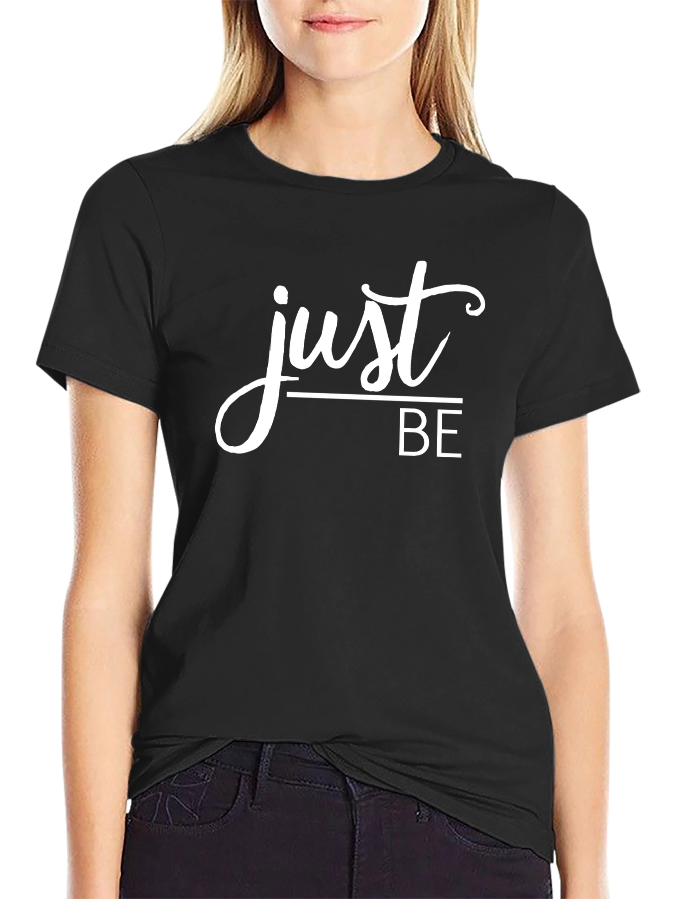 Just BE Graphic Tee - Comfort & Style
