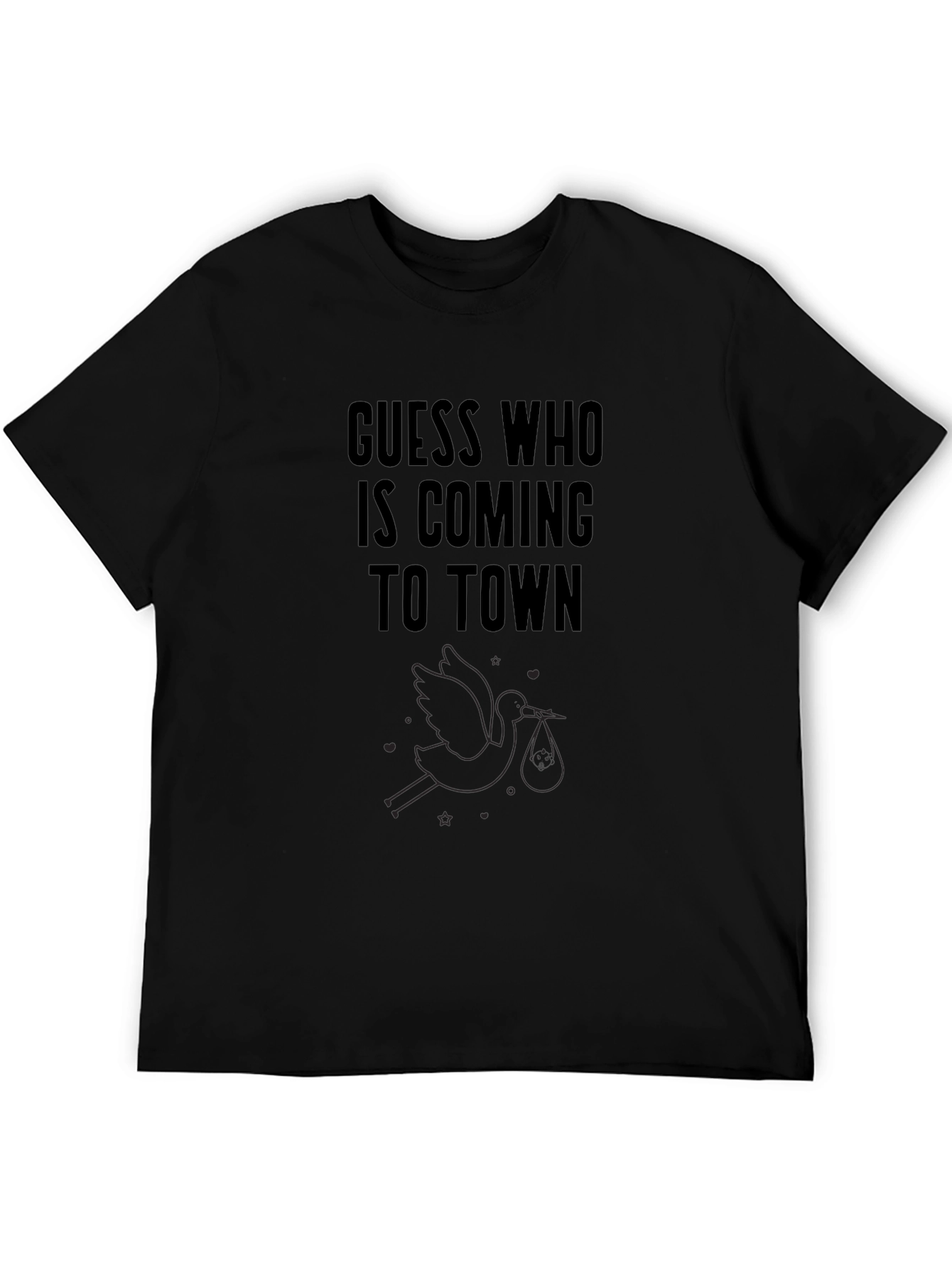 Guess Who Is Coming to Town Stork T-Shirt