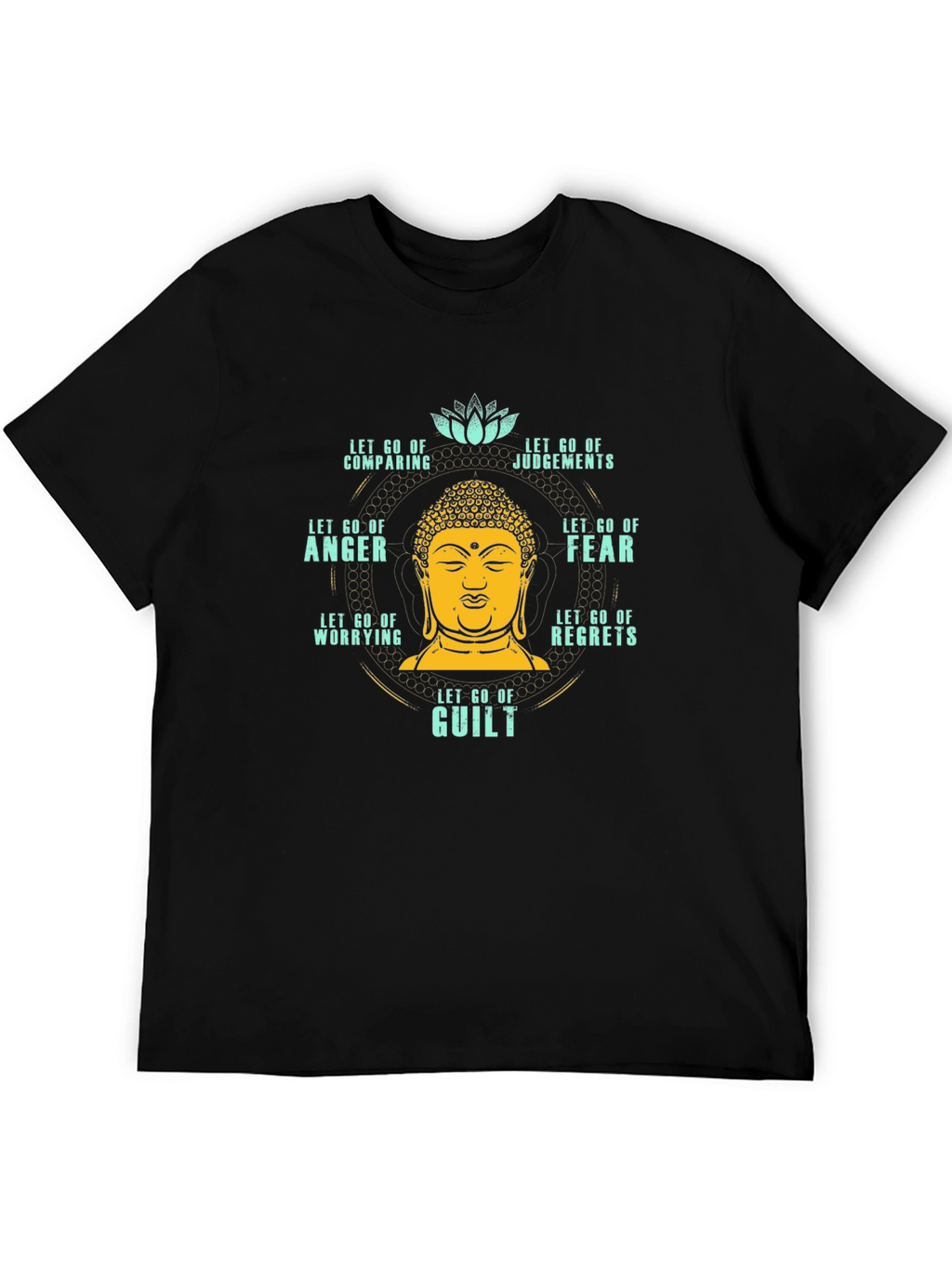 Let Go T-Shirt: Buddha Peace