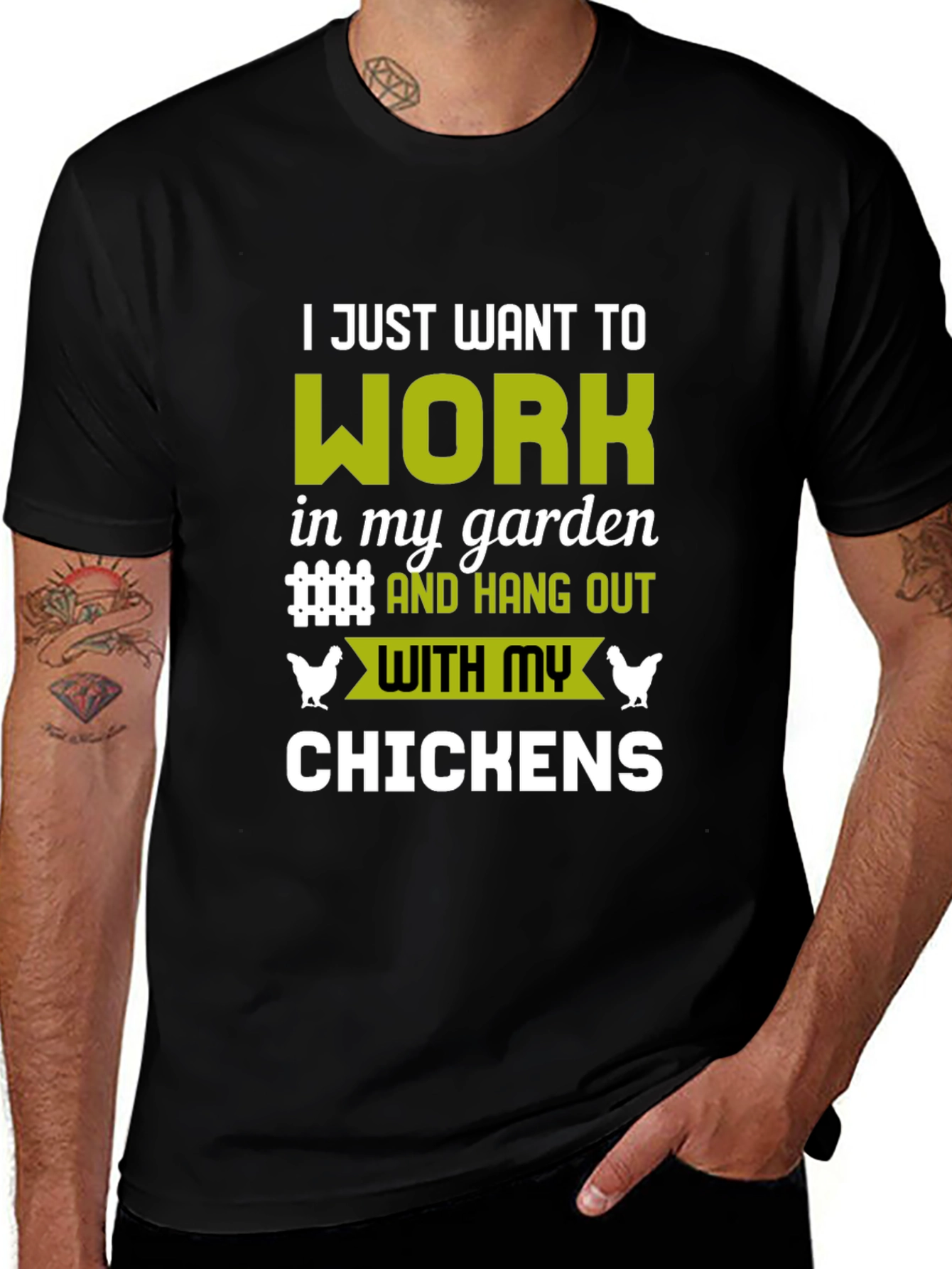 I Just Want to Work in my Garden T-Shirt