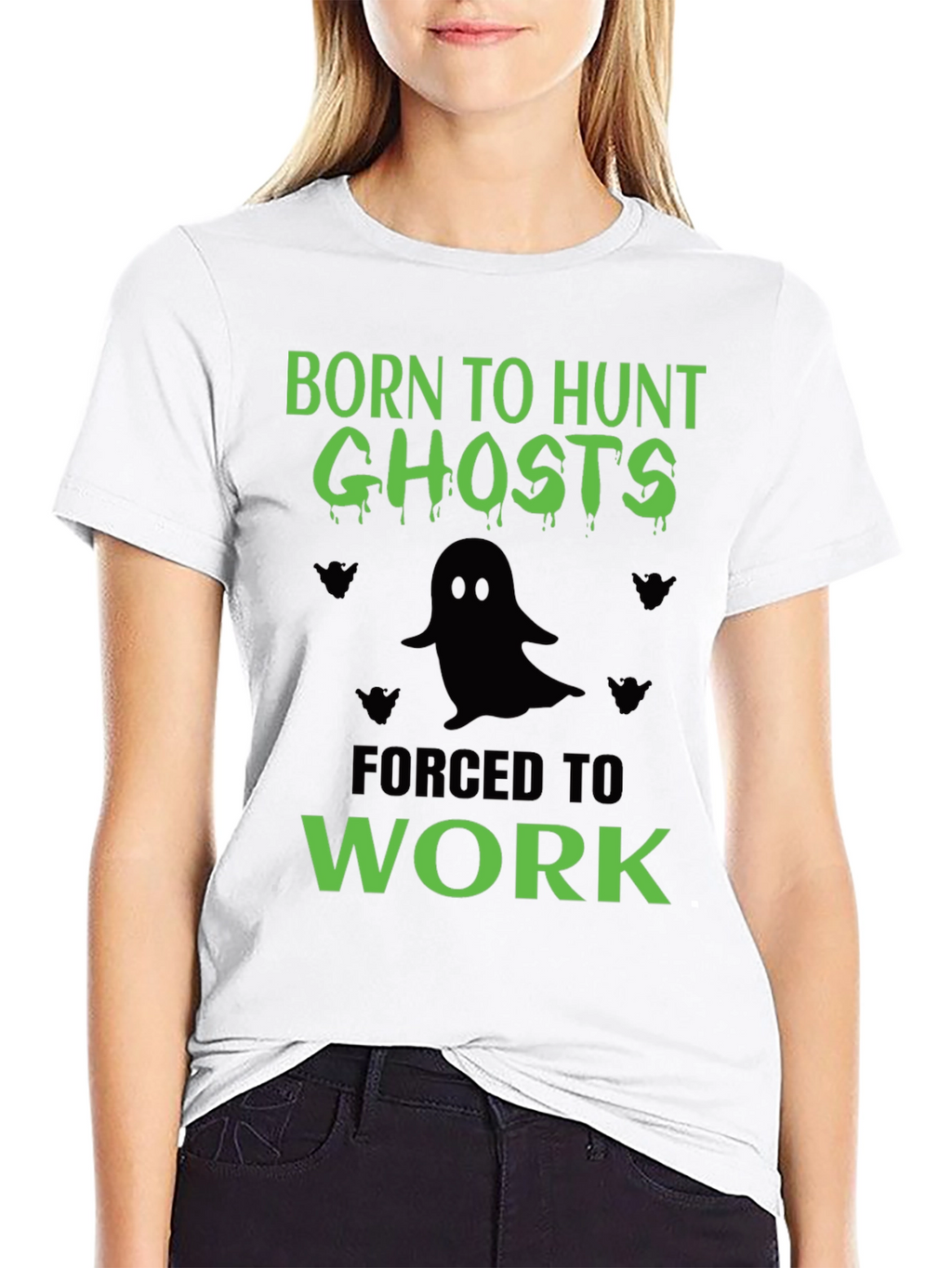 Born To Hunt Ghosts Graphic T-Shirt