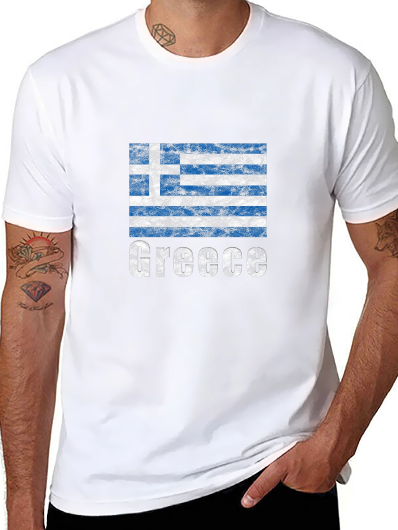 Greece Flag T-Shirt