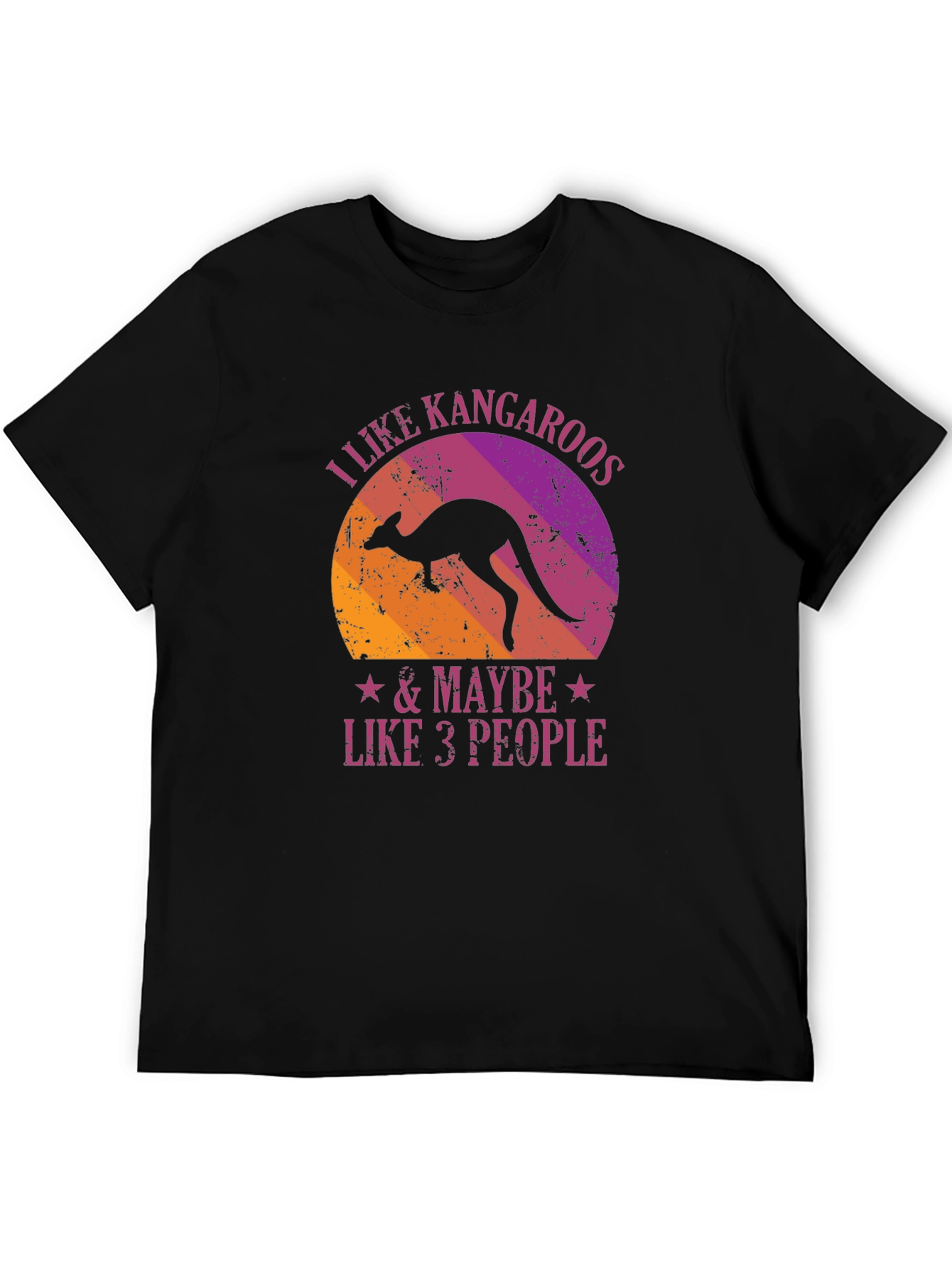 I Like Kangaroos & Maybe Like 3 People T-Shirt