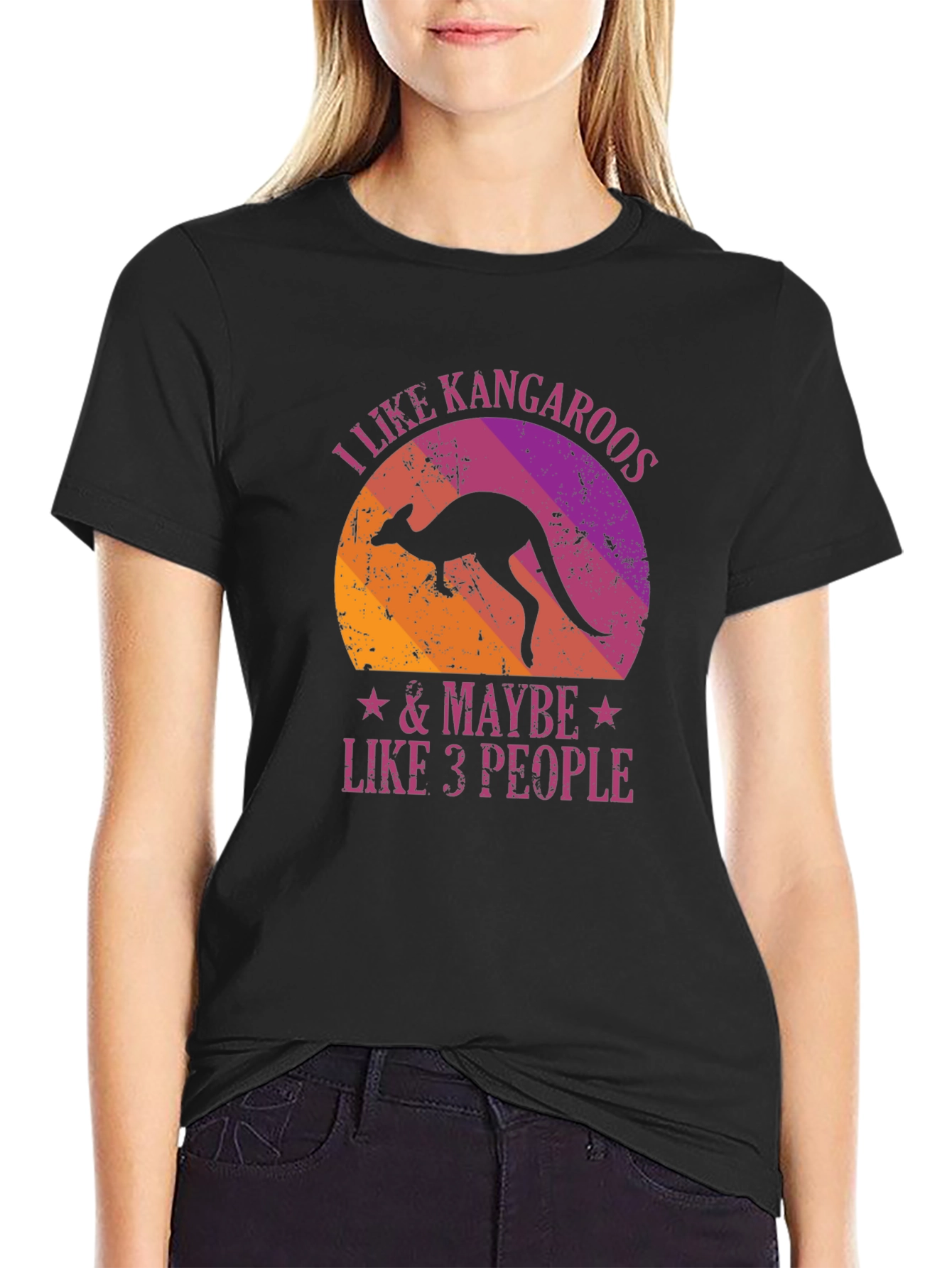 I Like Kangaroos & Maybe Like 3 People T-Shirt