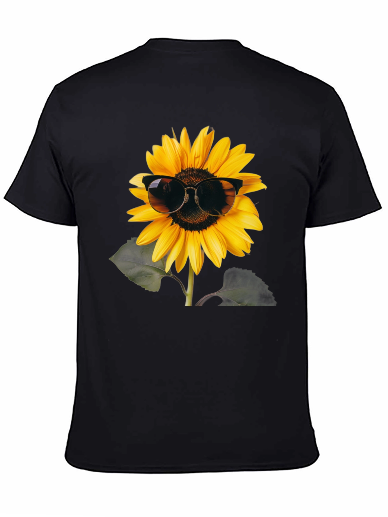 Cool Sunflower Graphic Tee