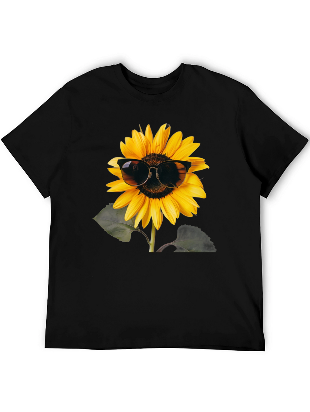 Cool Sunflower Graphic Tee
