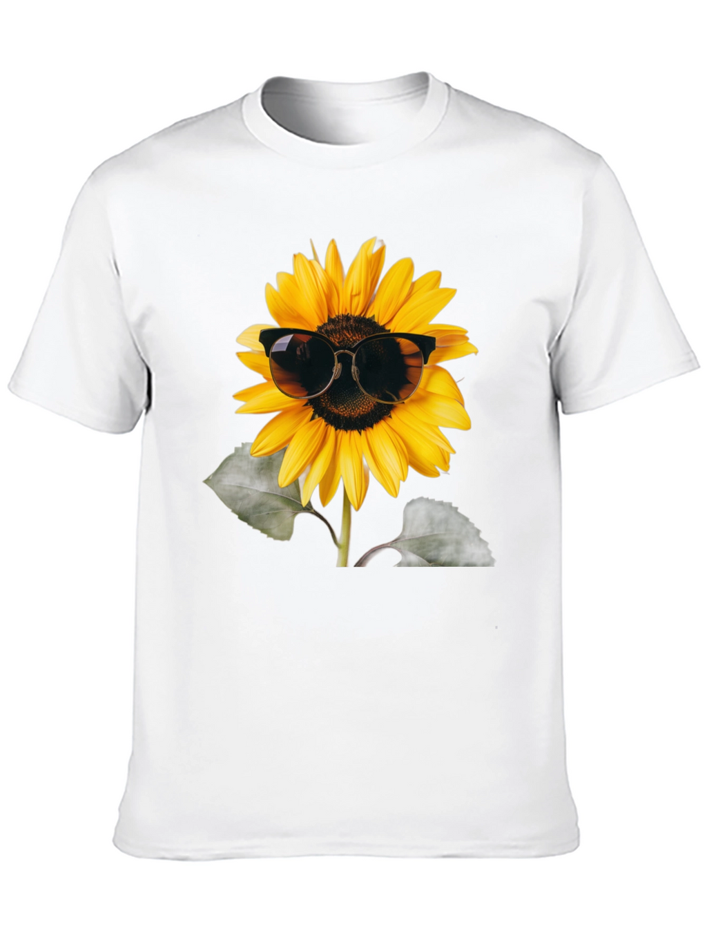 Cool Sunflower Graphic Tee