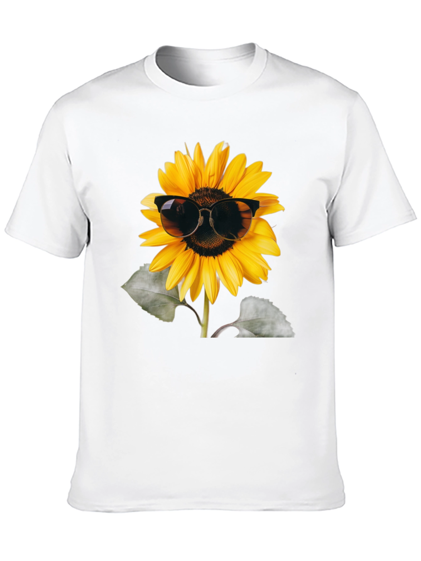 Cool Sunflower Graphic Tee