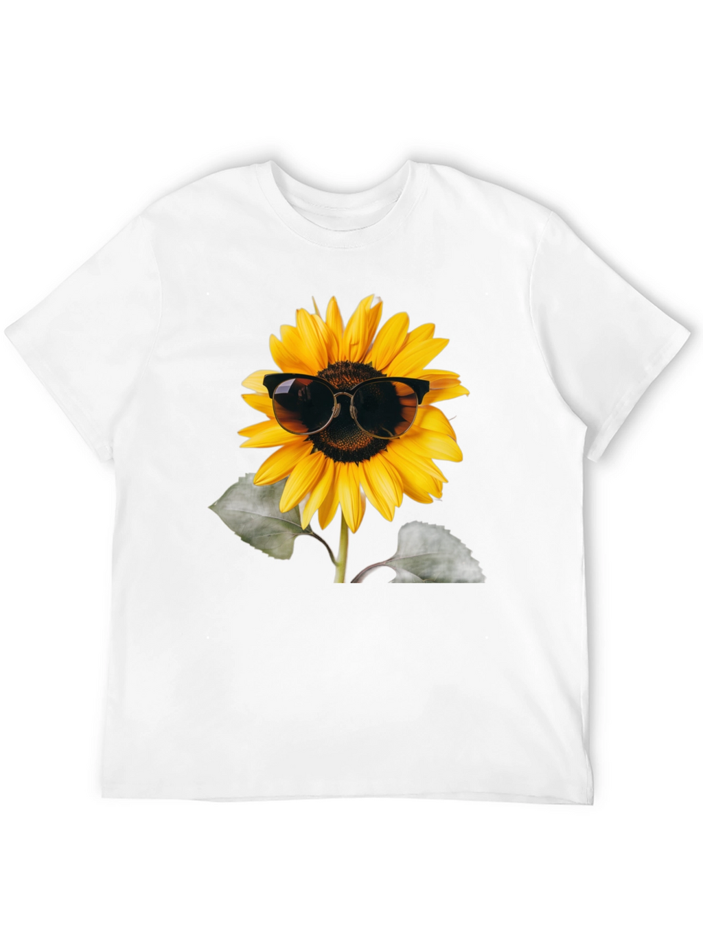Cool Sunflower Graphic Tee