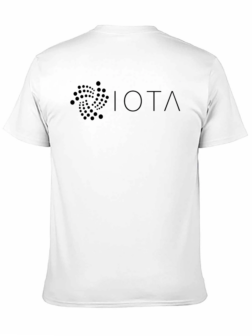 IOTA Cryptocurrency Black Graphic T-Shirt
