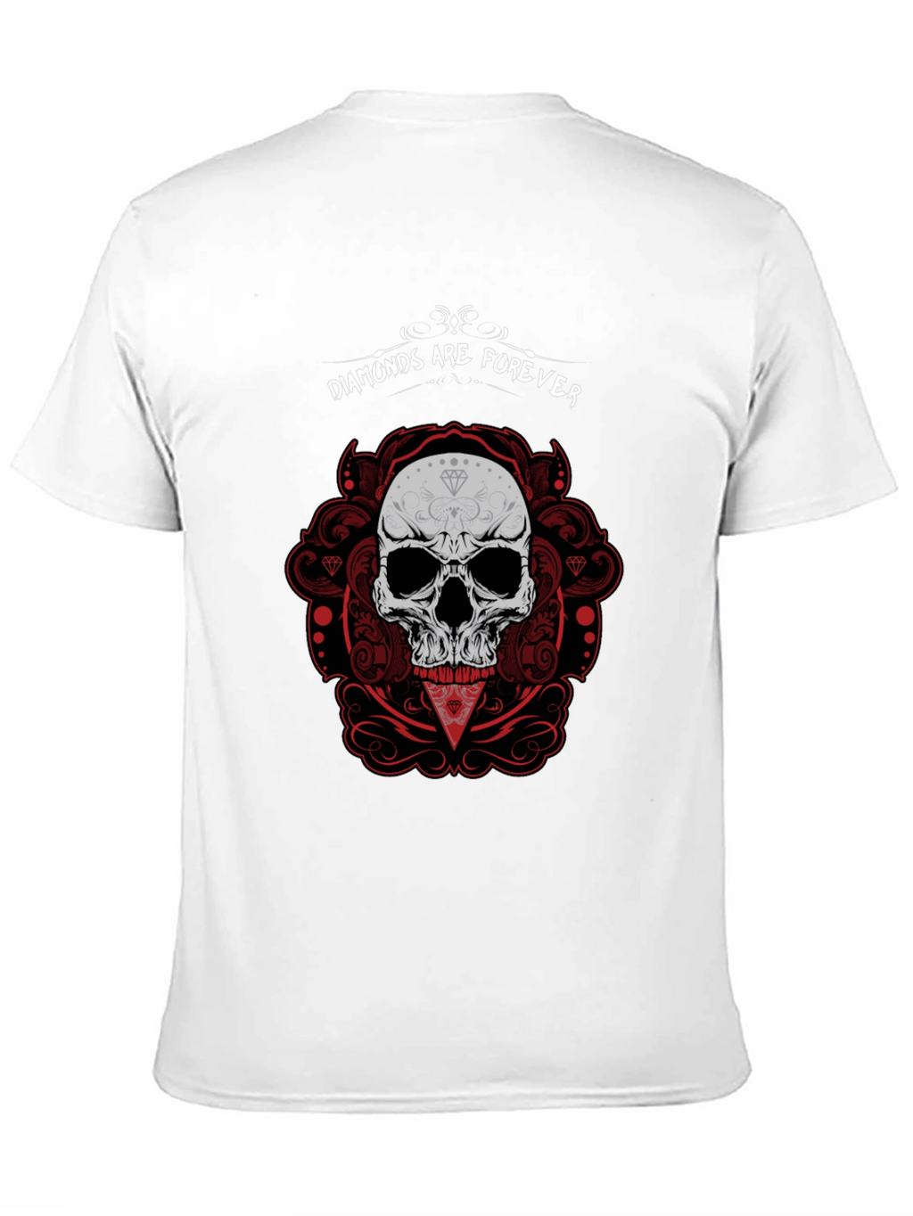 Diamonds Are Forever Skull Graphic Tee