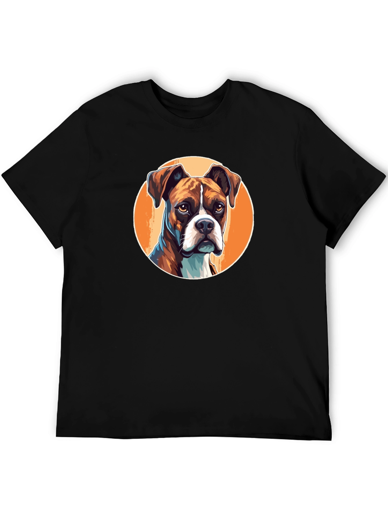 Boxer Dog Graphic T-Shirt - Stylish Pet Lover Tee