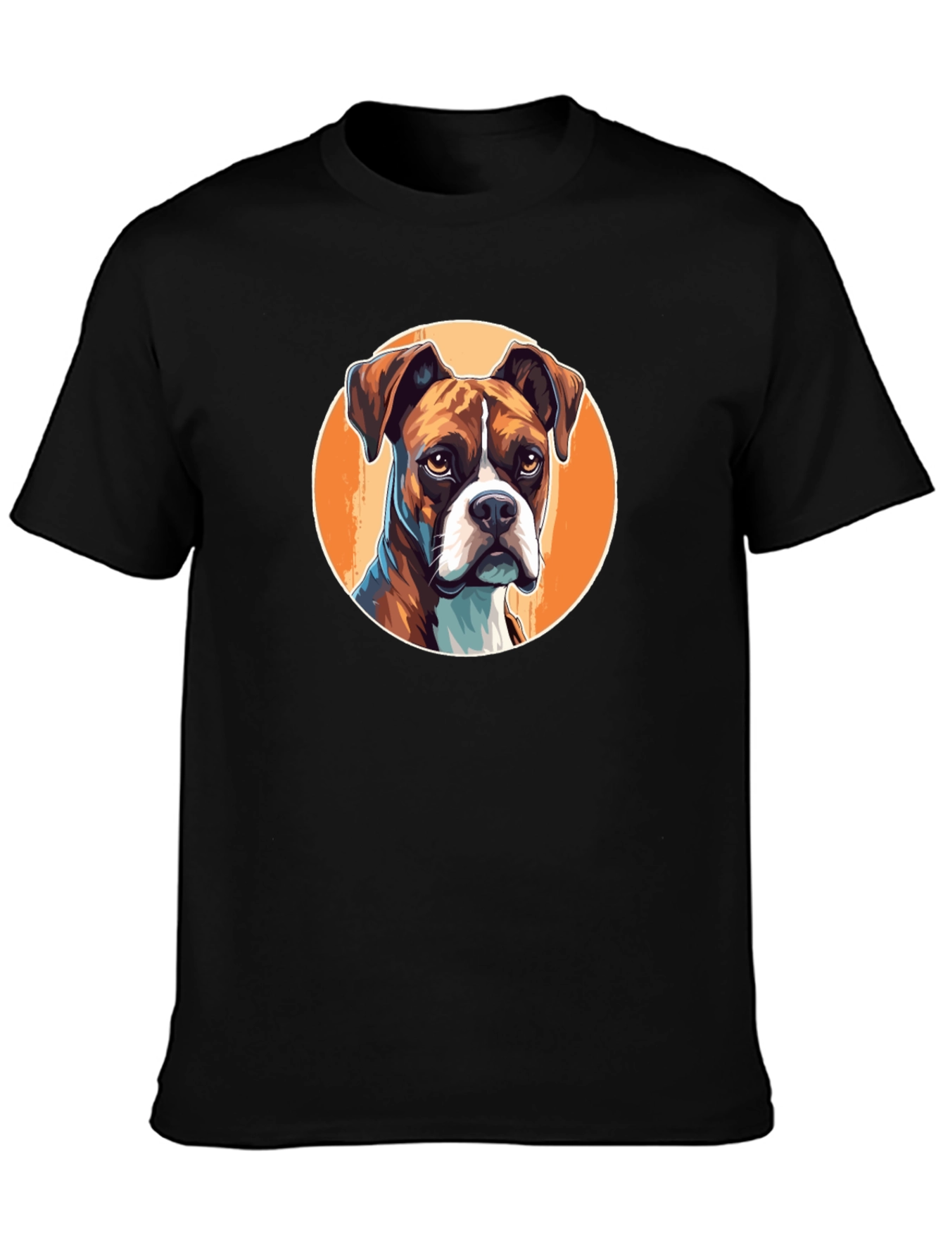 Boxer Dog Graphic T-Shirt - Stylish Pet Lover Tee