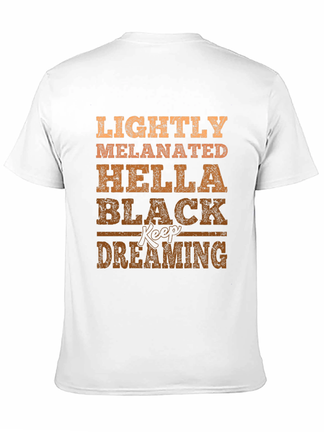 Lightly Melanated Graphic T-Shirt - Black