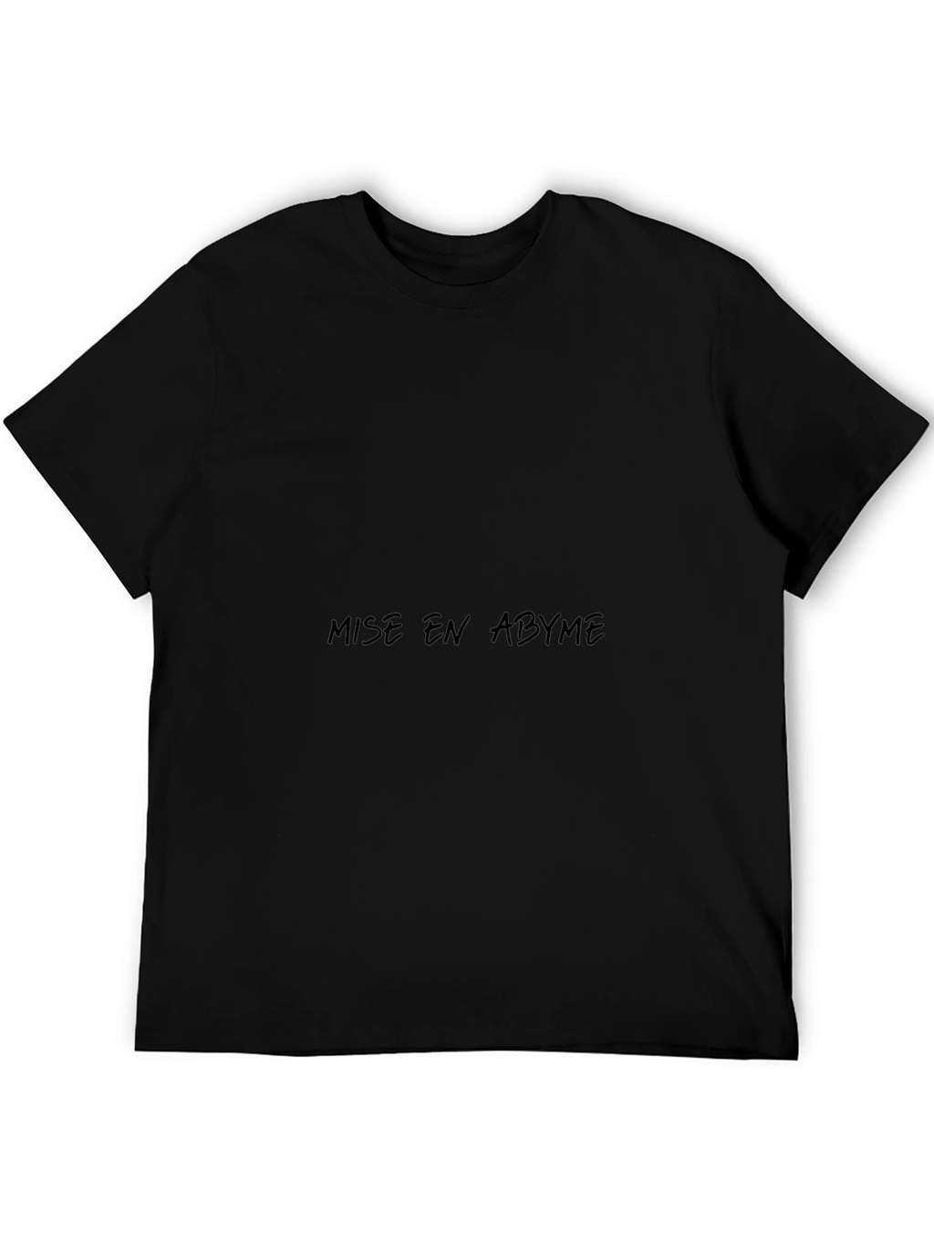 Mise En Abyme Black T-Shirt