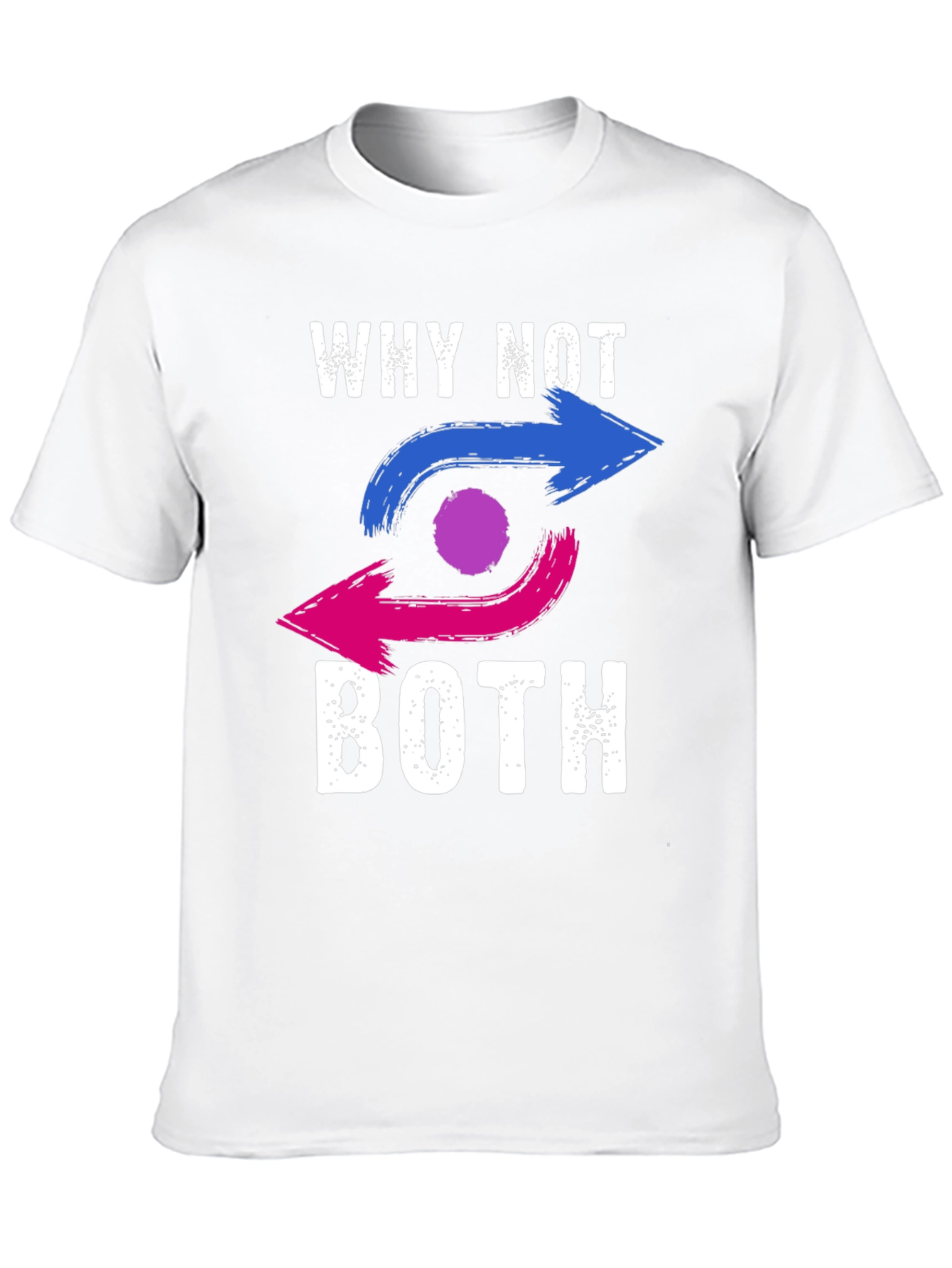 Bisexual Pride T-Shirt: Why Not Both?