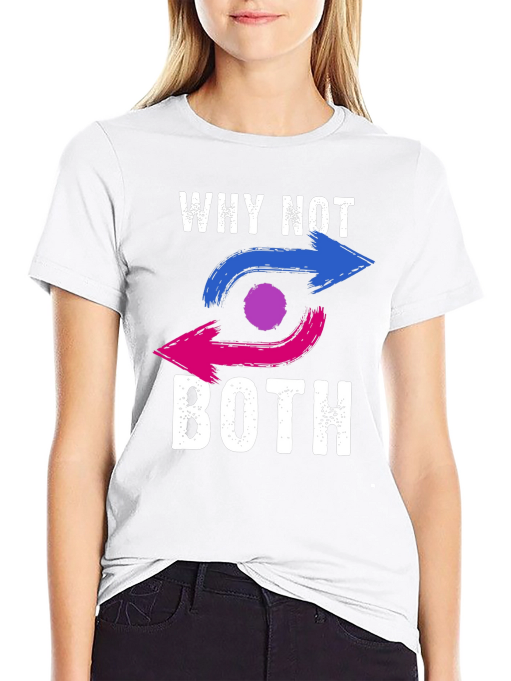 Bisexual Pride T-Shirt: Why Not Both?