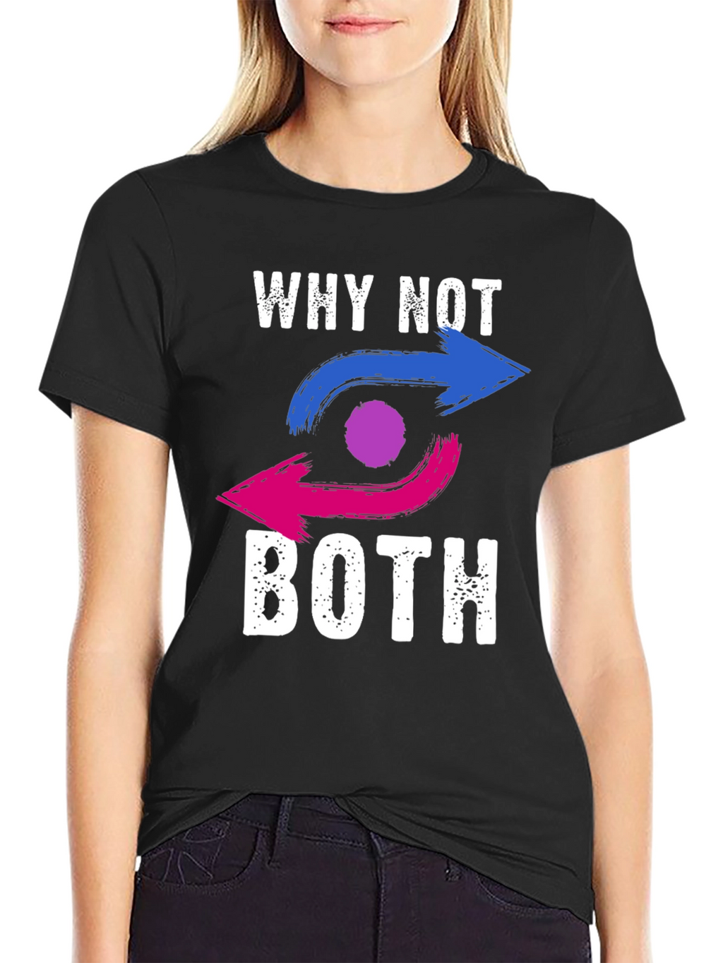 Bisexual Pride T-Shirt: Why Not Both?