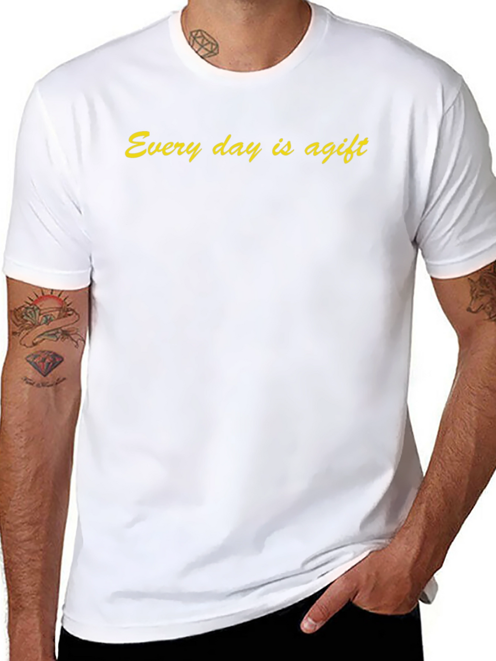 Every Day is a Gift Black T-Shirt