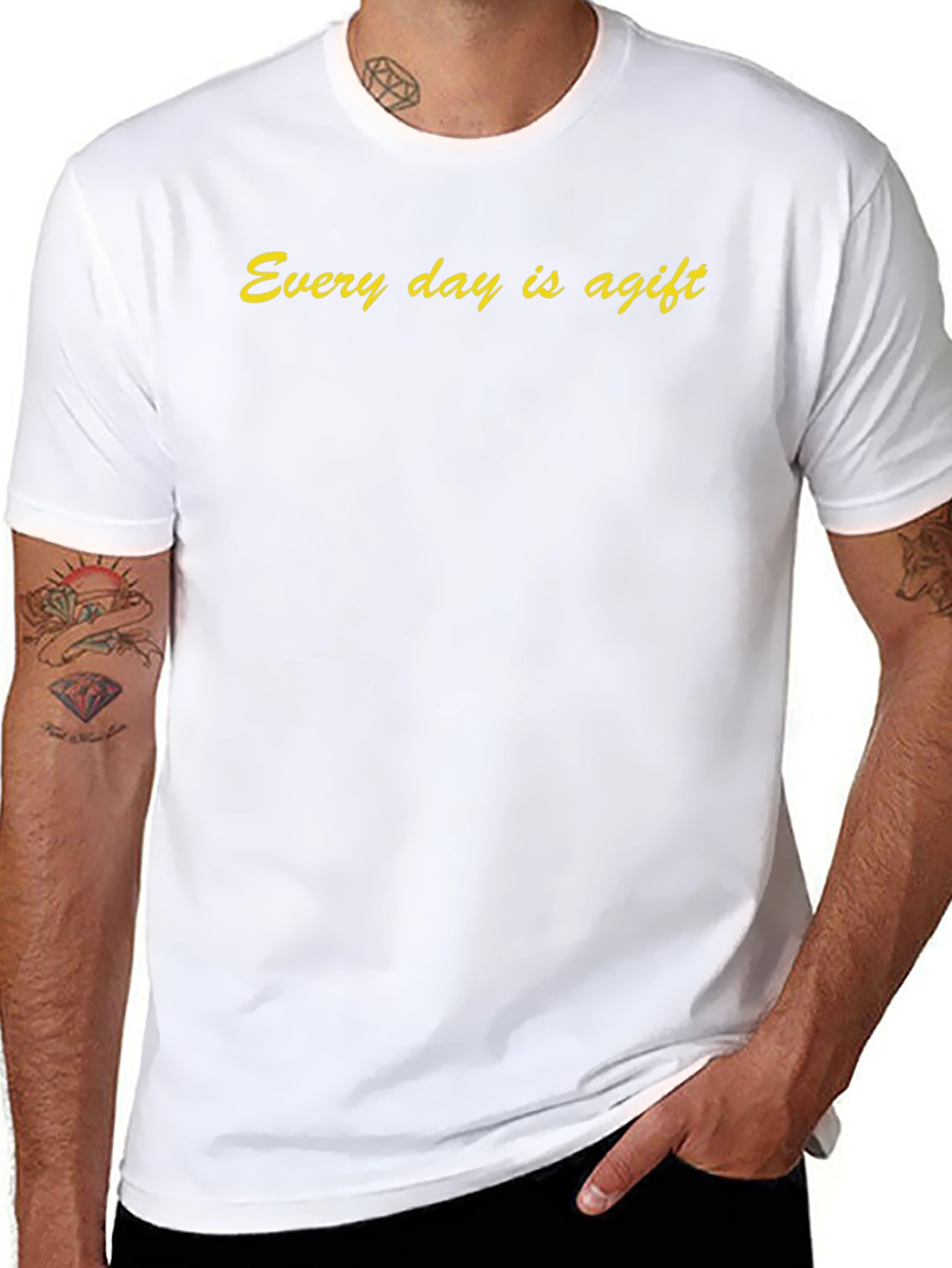 Every Day is a Gift Black T-Shirt