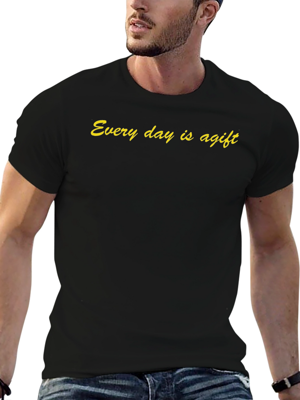 Every Day is a Gift Black T-Shirt