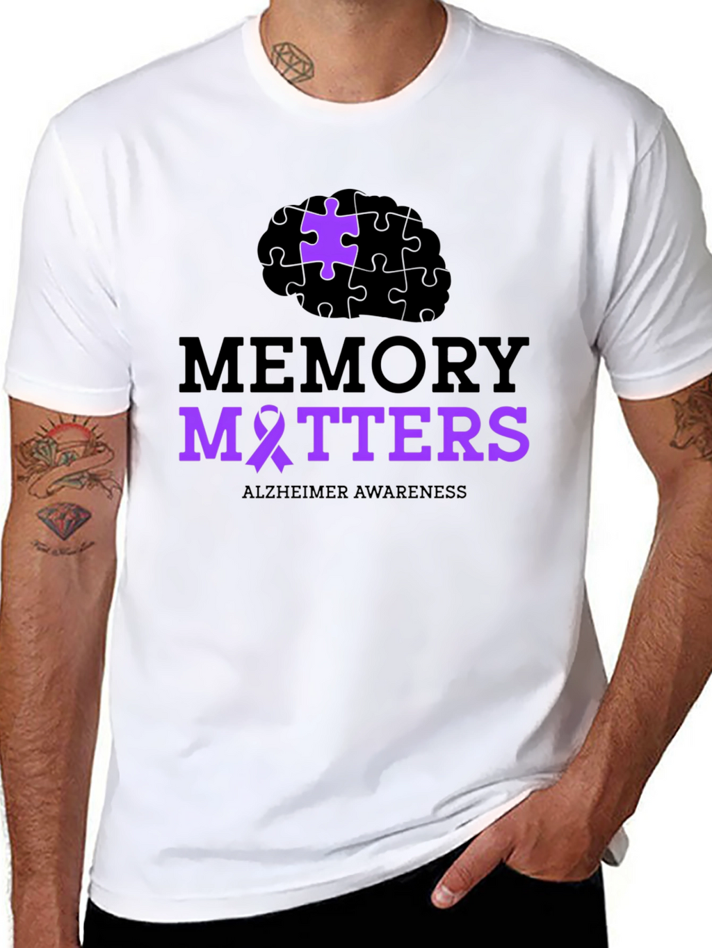 Memory Matters Alzheimers Awareness T-Shirt