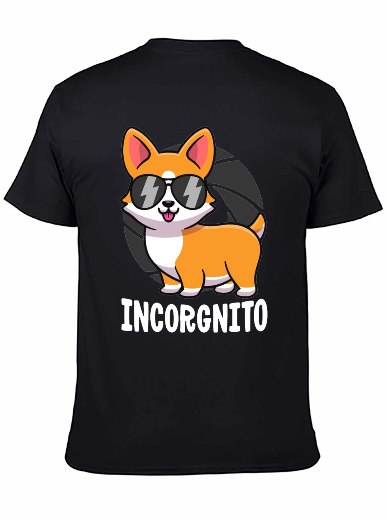 Incorgnito Corgi Graphic T-Shirt