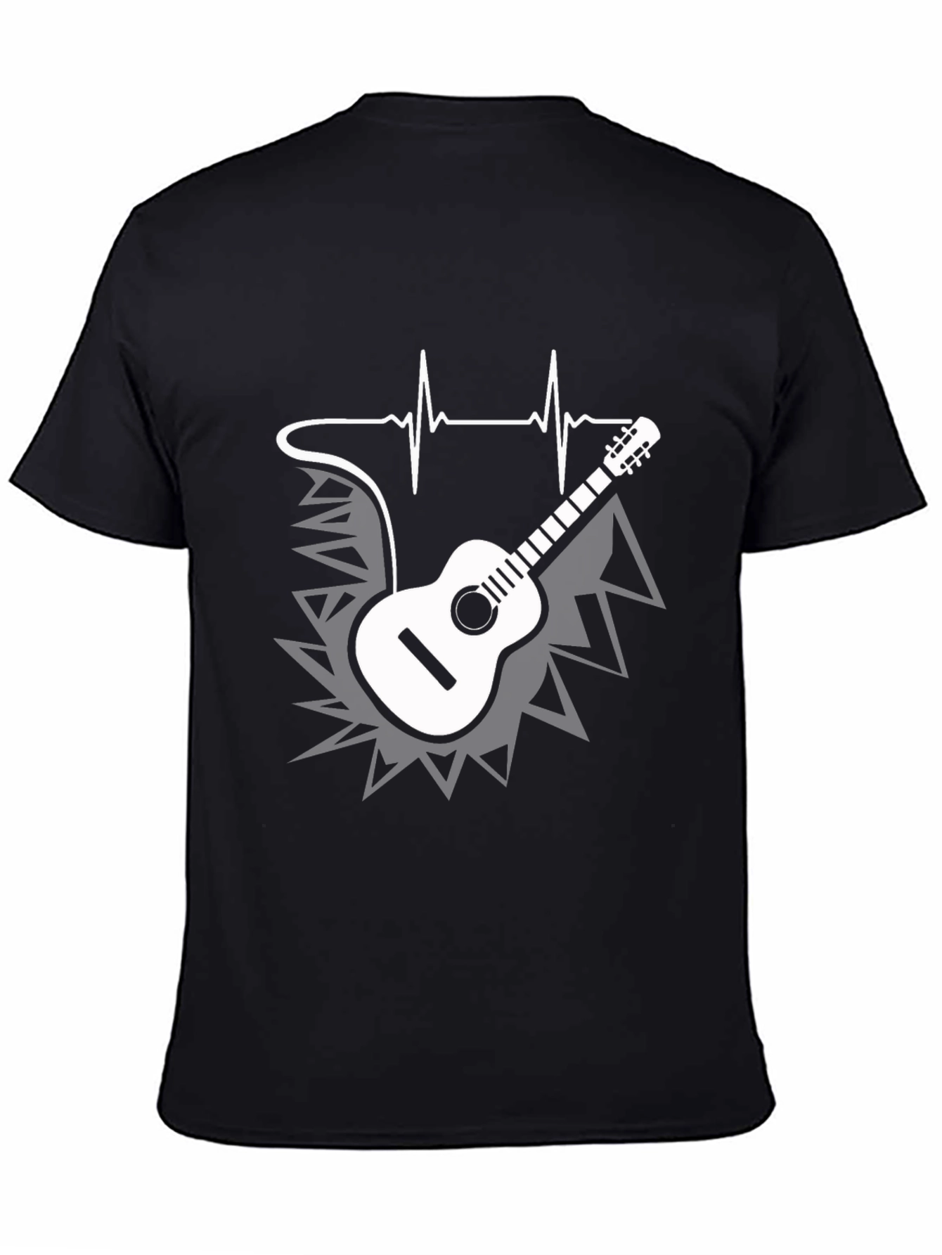 Musical Heartbeat Guitar T-Shirt