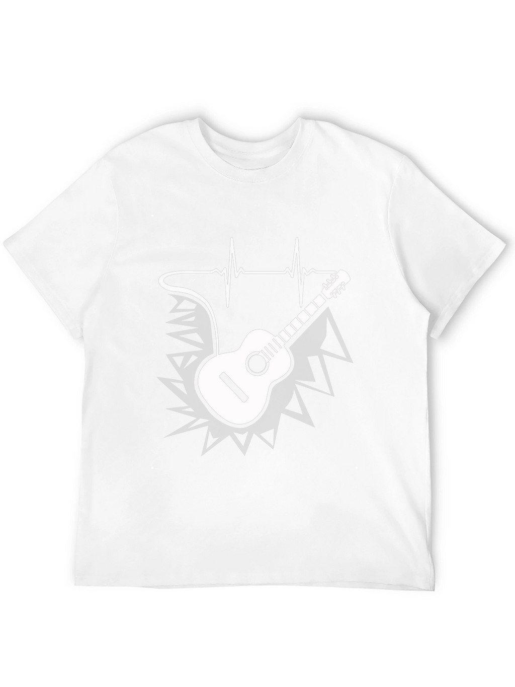 Musical Heartbeat Guitar T-Shirt