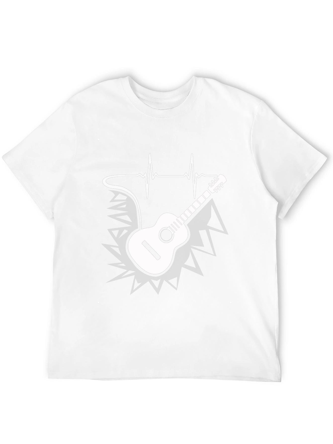 Musical Heartbeat Guitar T-Shirt