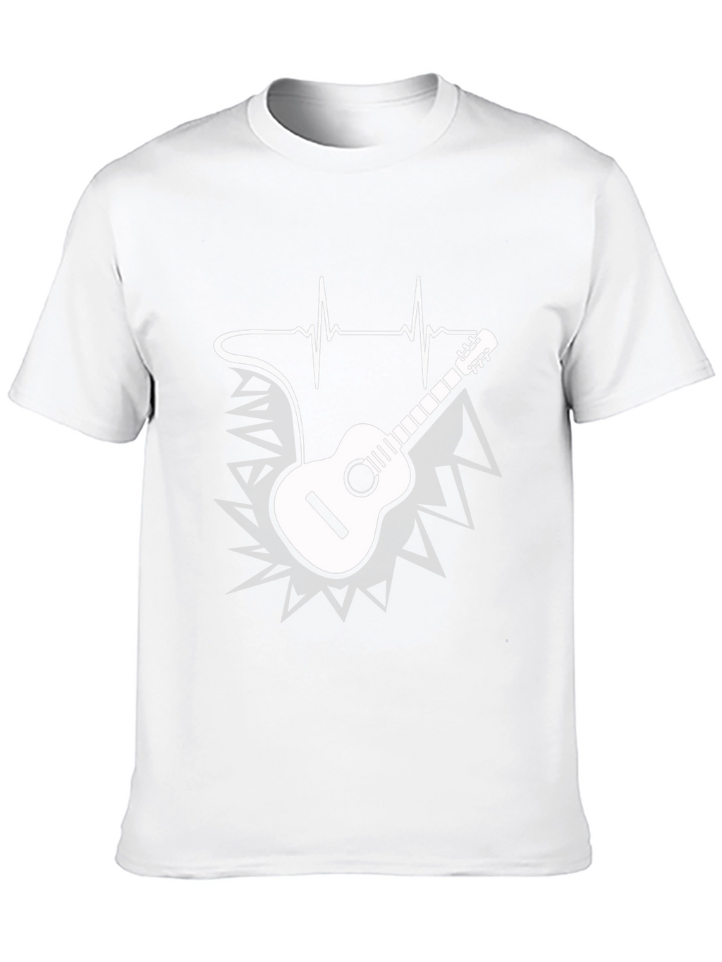 Musical Heartbeat Guitar T-Shirt