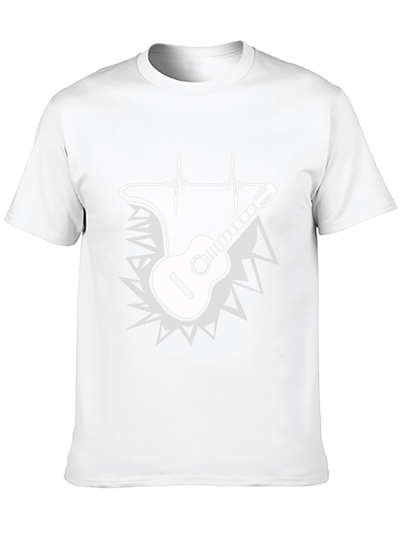 Musical Heartbeat Guitar T-Shirt