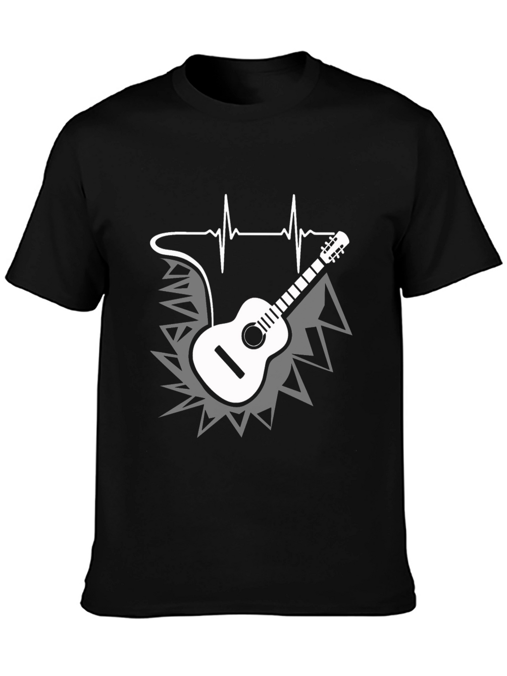 Musical Heartbeat Guitar T-Shirt