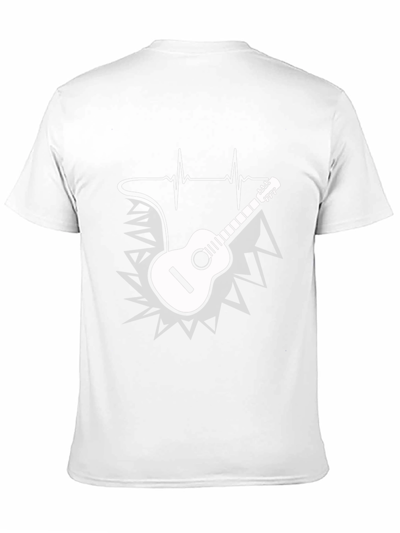 Musical Heartbeat Guitar T-Shirt