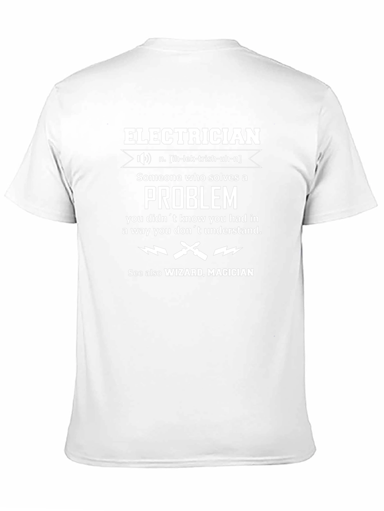 Electrician Definition T-Shirt - Funny Gift